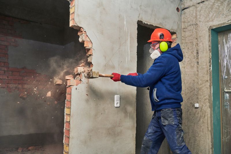 Kitchen Wall Demolition in Bergen County, NJ