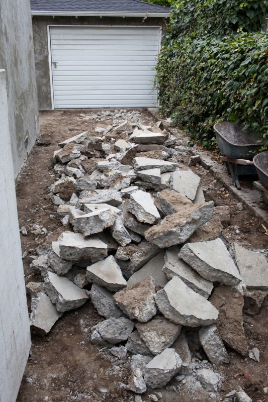 Concrete Wall Demolition in Sacramento, CA